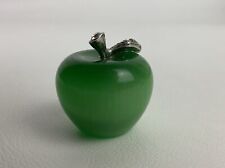 Green Aventurine Jade  Apple Decoration Healing Gift, used for sale  Shipping to South Africa
