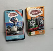 2X Thomas the Tank Engine & Friends VHS  Video Tape Clam Shell Case Ringo Starr, used for sale  Shipping to South Africa