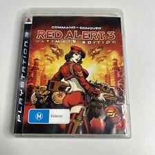 Mint Disc Playstation 3 PS3 Red Alert 3 Ultimate Edition III - Inc Manual PAL comprar usado  Enviando para Brazil