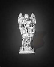 (Preventa) 3 oz Arcángel Miguel V2 - Estatua de Arte de Plata Vertida a Mano 999 barra segunda mano  Embacar hacia Mexico