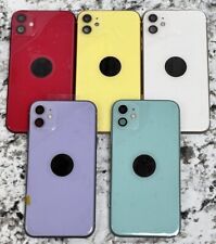 Marco posterior de repuesto para carcasa de vidrio para iPhone 11 con logotipo - elige el color segunda mano  Embacar hacia Argentina