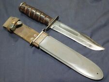 WWII US Navy Mk2 Fighting Knife USN Mark 2 Camillus Guard Mark Seabee Pilot for sale  Shipping to South Africa