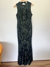 L'Atiste Dress Medium Sequin Bodycon Prom Formal Evening Emerald, used for sale  Shipping to South Africa