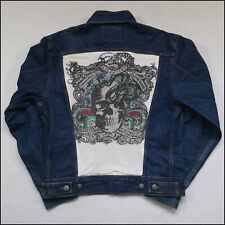 Reworked denim jacket for sale  PRESTON