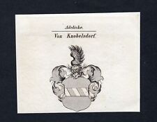 1820 knobelsdorff wappen gebraucht kaufen  Seubersdorf