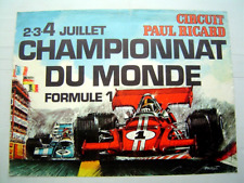 Affiche automobile ancienne d'occasion  Toulon-