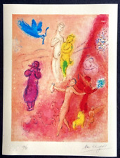 Marc chagall litografia usato  Roma