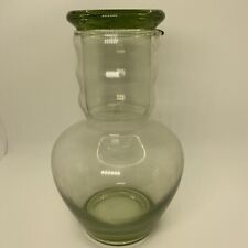 Botella y taza jarra de agua vintage Dunbar Glass Co junto a la cama segunda mano  Embacar hacia Argentina