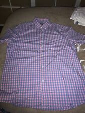 Mens collared checked for sale  LEEDS