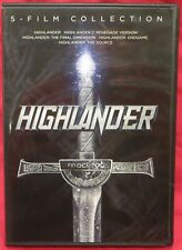 DVD Highlander coleção 5 filmes **estado perfeito** Christopher Lambert fora de impressão, usado comprar usado  Enviando para Brazil