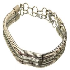 bracciale uomo argento snake usato  Scandicci