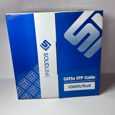 CABLE CAT5E UTP 1000 FT Cable Sólido 24AWG CABLE CCA A GRANEL RED LAN ETHERNET segunda mano  Embacar hacia Argentina