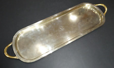 Prato de Prata ASPREY & Co - Bandeja de servir - Alças douradas - 21 polegadas - Item fabuloso, usado comprar usado  Enviando para Brazil