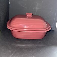 Assador de frango Pampered Chef 3 quartos coberto cor cranberry comprar usado  Enviando para Brazil