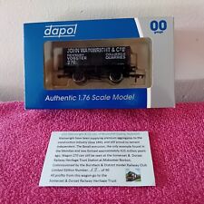 Dapol - OO Gauge - B--- Open Wagon - John Wainwright (Limited Edition) for sale  Shipping to South Africa