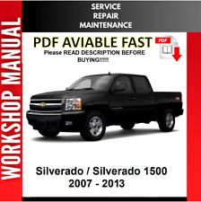 Chevrolet Silverado 2007 2008 2009 2010 2011 servicio manual taller de reparación segunda mano  Embacar hacia Argentina