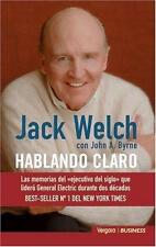 Hablando Claro by Byrne, John A.; Delgado, Lluis; Welch, Jack for sale  Shipping to South Africa