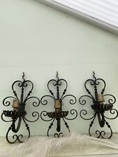 antique wrought iron chandeliers for sale  SOUTHAMPTON