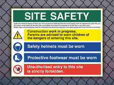 Construction site signage for sale  Shipping to Ireland