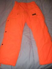 Pantalones térmicos de pared naranja ardiente aislados con prudencia de agua talla 32-34, usado segunda mano  Embacar hacia Argentina