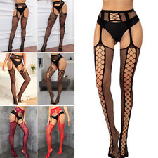 Womens fishnet thigh for sale  Shipping to Ireland