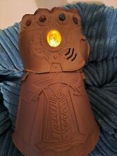 Used, MARVEL AVENGERS THANOS INFINITY GLOVE GAUNTLET WITH LIGHT & SOUND  for sale  Shipping to South Africa