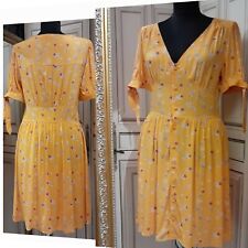 Damen kleid gelb gebraucht kaufen  Ilvesheim