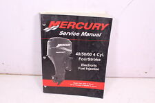 Used, MERCURY 40/50/60 4 CYLINDER FOURSTROKE EFI SERVICE MANUAL 90-883065R01 for sale  Shipping to South Africa