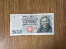 Repubblica italiana banconota usato  Beinasco