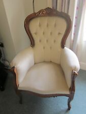 Comfortable armchair wooden for sale  WITNEY