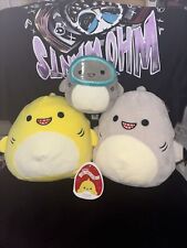 Used, Squishmallow shark bundle for sale  Chicago