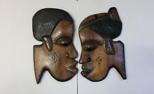 Pair vintage african for sale  BRIGHTON