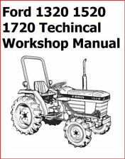 Ford 1320 1520 1720 FORD TRACTOR TECHNICAL WORKSHOP REPAIR MANUAL 1984 to 1988 for sale  New York