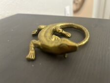 Vintage brass lizard for sale  Lakeland