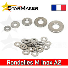 Rondelles Moyennes M Inox A2 - M1.6 M2 M2.5 M3 M4 M5 M6 M8 - Lots 5 à 100 pcs d'occasion  France