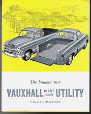 Vauxhall 10cwt coupe for sale  UK