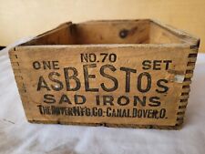 Vintage wood asbestos for sale  Phoenix