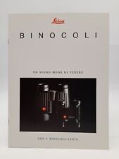 Leica binocoli brochure usato  Tivoli