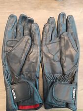 Motorcycle gloves black for sale  LEEDS