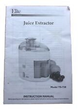 Elite juice extractor for sale  Bergenfield