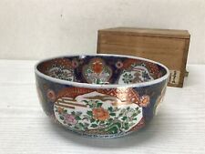 Usado, Y2515 Chawan Imari-Ware Tigela Pote Cor koimari Japão Antiguidade Vintage Pottery comprar usado  Enviando para Brazil