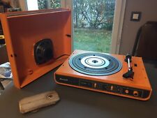 Électrophone Tourne Disque Brandt C 611 platine Vinyle vintage Orange. 45, 33, occasion d'occasion  La Ferté-Gaucher