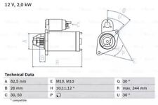 Genuine bosch 0986017260 for sale  UK