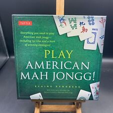 Usado, Jogue Mah Jongg americano! Kit por Elaine Sandberg livro e livro de mercadorias comprar usado  Enviando para Brazil