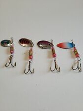 4pc spinnerbait lures. for sale  Leslie
