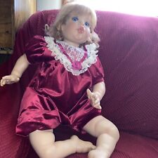 Vtg. 1994 FAYZAH SPANOS VINYL DOLL "Kisses" Signed for sale  Atwater