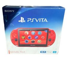 Consola Sony PS Vita PCH-2000 Rojo Metálico Modelo Wi-Fi Play Station de JAPÓN segunda mano  Embacar hacia Argentina