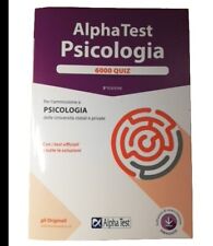 Alpha test psicologia usato  Alba