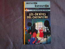 Tintin carte invitation d'occasion  Châteaubriant