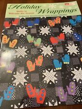 Holiday wrappings quilts for sale  Raleigh